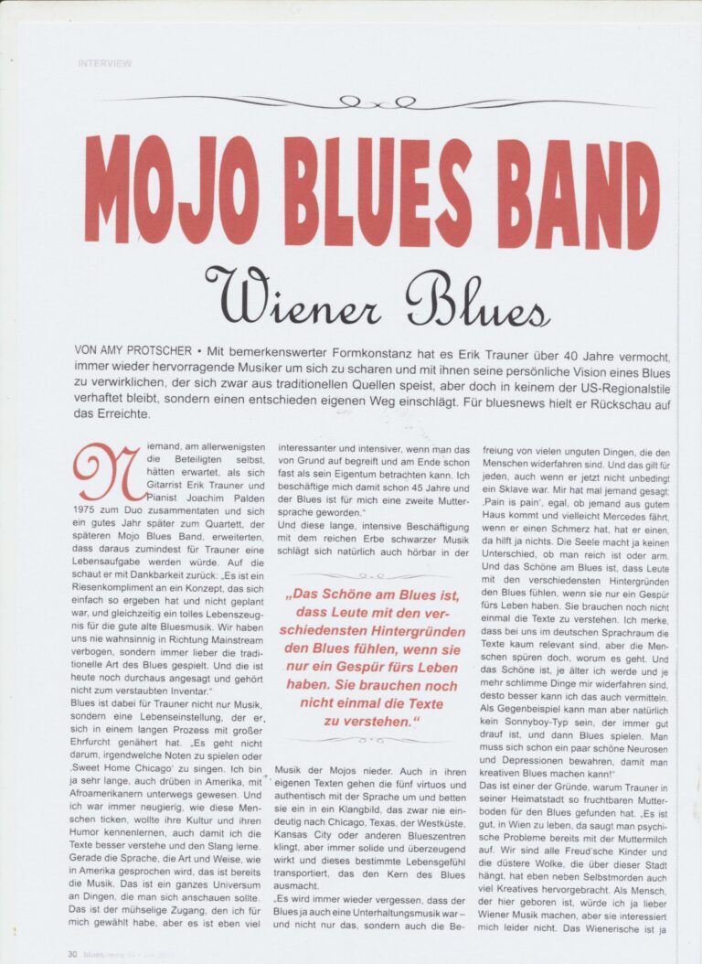 Mojo Blues Band – Wiener Blues
